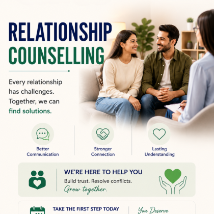 Relationship Counselling Session at Conscious Mind Solutions